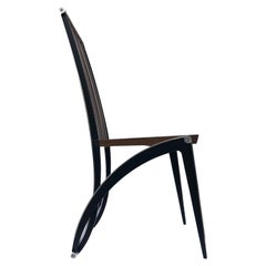 Modern Sculpted Dining Chair, 'Mantìde' Series, designer Sebastian Blakeley
