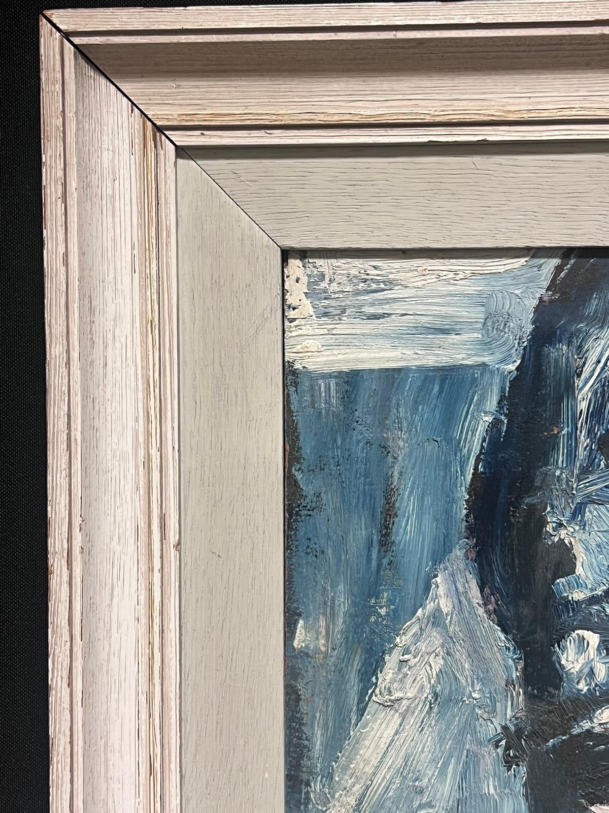 painting of winston churchill at 80
