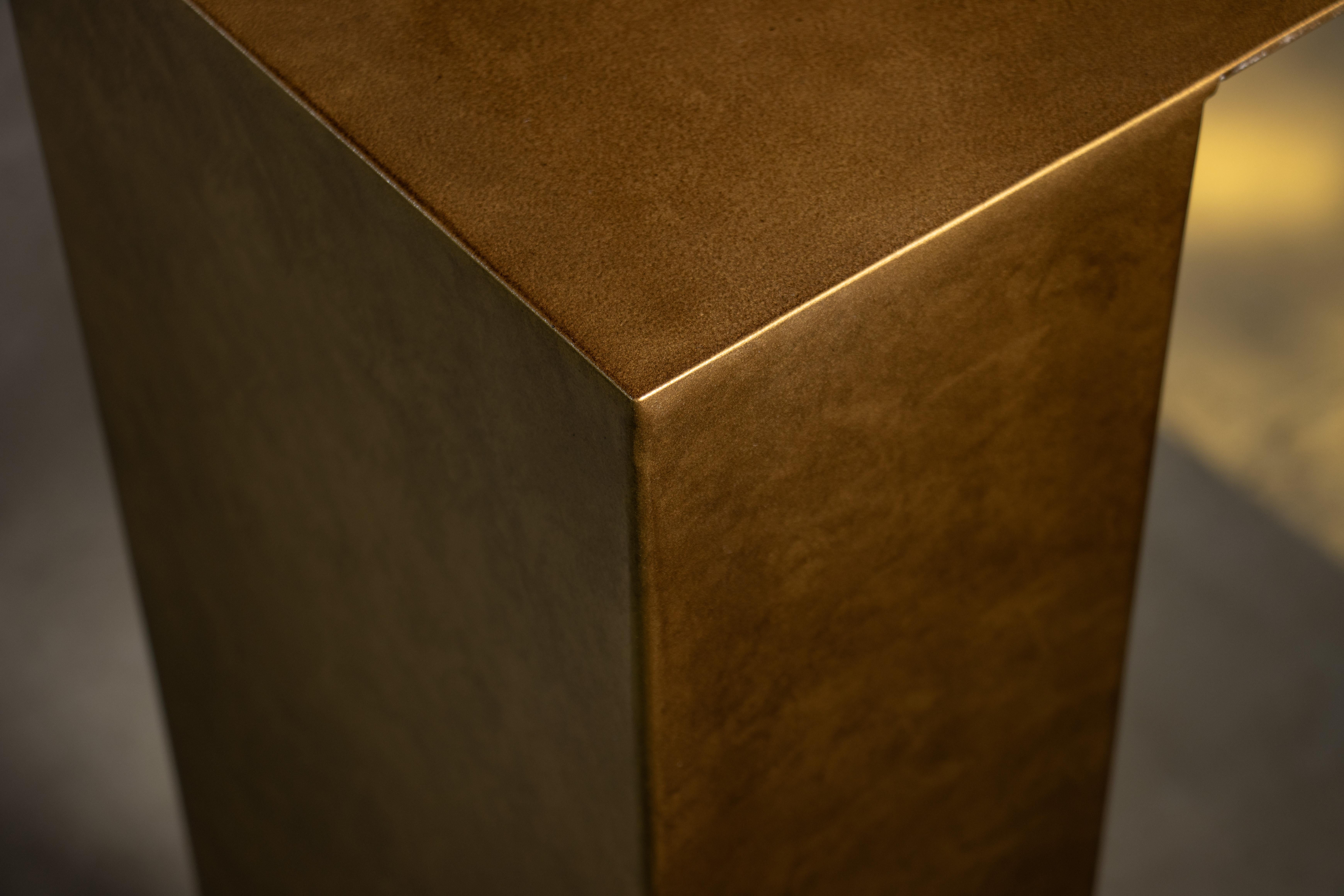 Modern Bronze Customizable Dining Table from Costantini, Alonzo For Sale 4