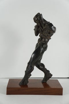 Modern Bronze Figure by Manuel Fernandez