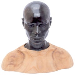 Modern Bronze & Mahogany Sculpture Developed by Universal Providers Studio 2015