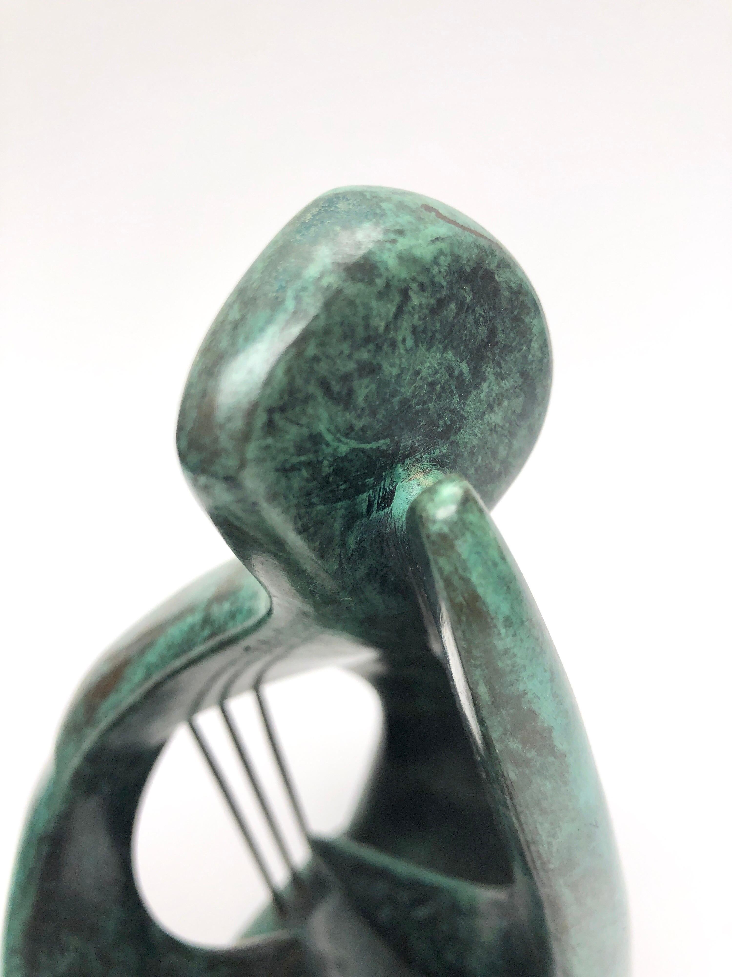 Modern Bronze Sculpture by Victor Halvani 1