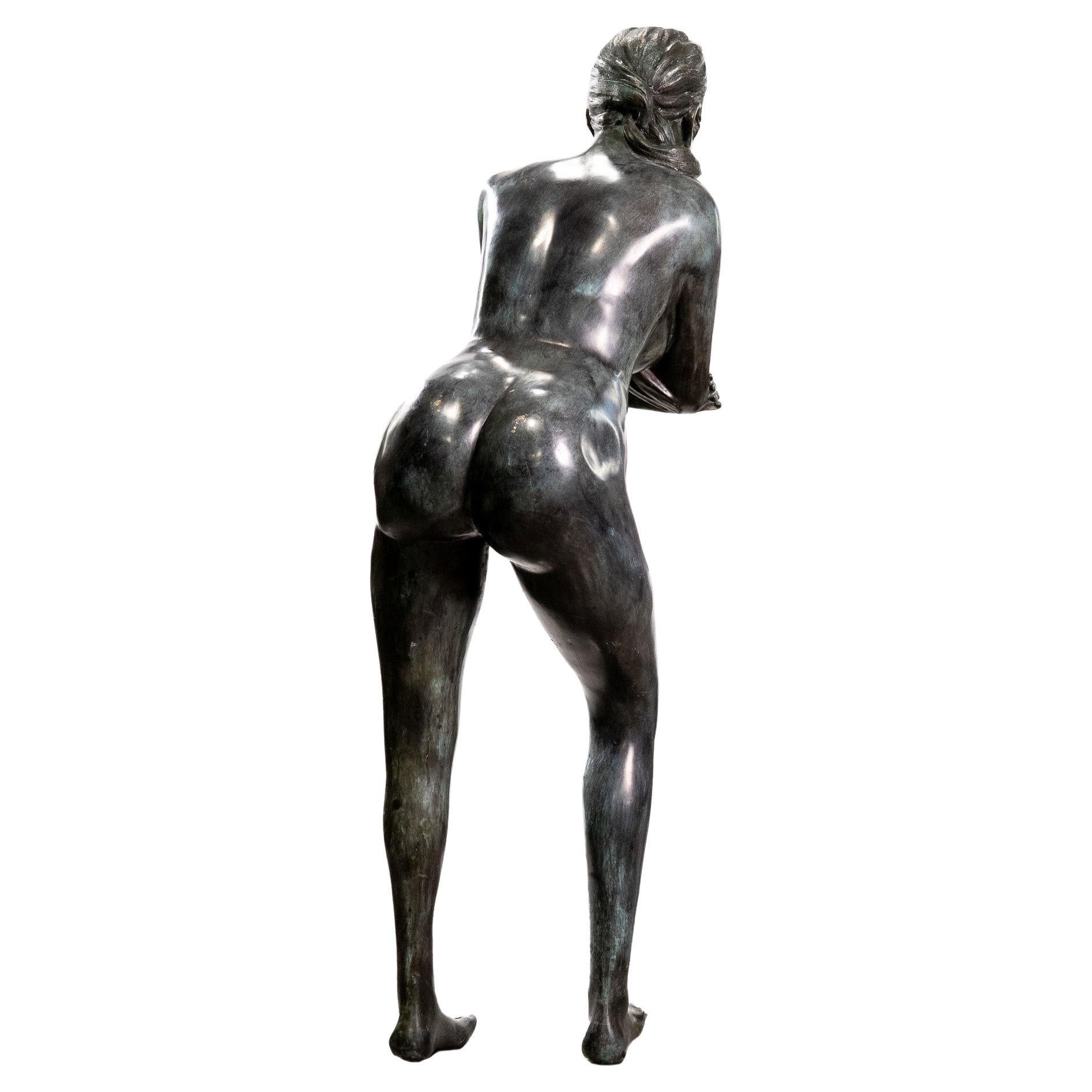 Modern bronze sculpture