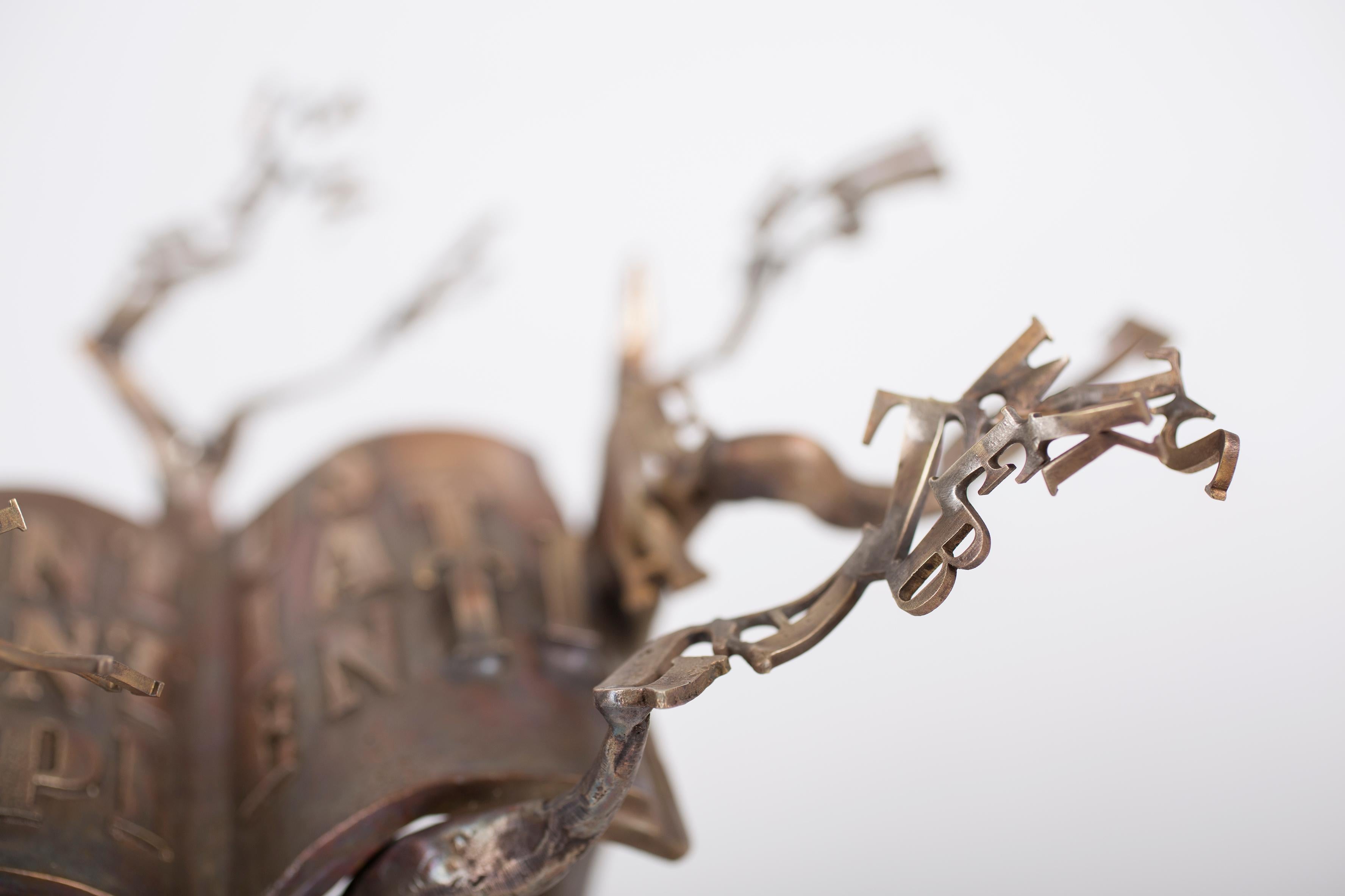 Modern Bronze Sculpture 