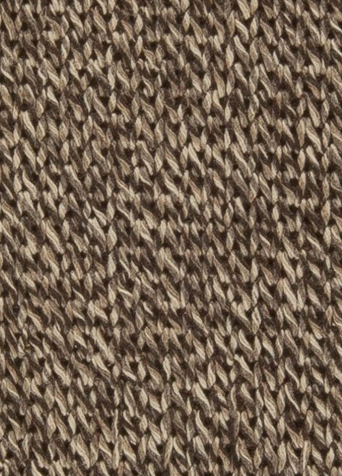 Modern brown and beige handmade wool Runner by Doris Leslie Blau
Size: 4'0