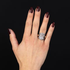 Anillo Grande Curvo Pomellato Sabbia Modern Brown Diamonds Oro rosa de 18 quilates