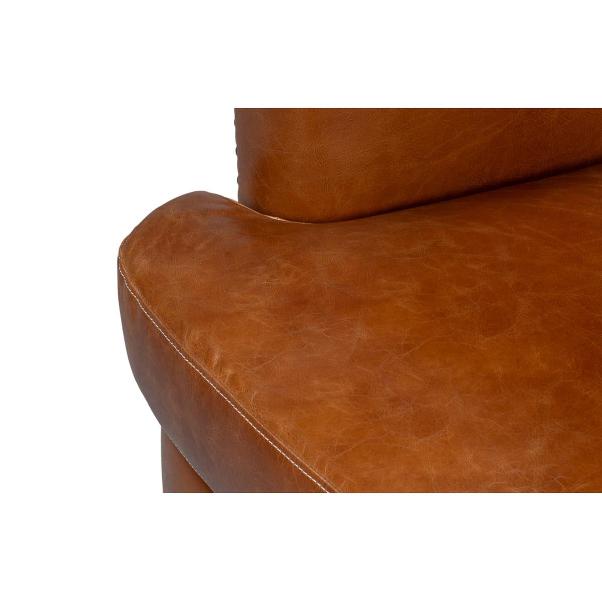 modern brown leather sofas