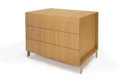 Modern Bureau in Figured White Oak, by Studio DiPaolo
