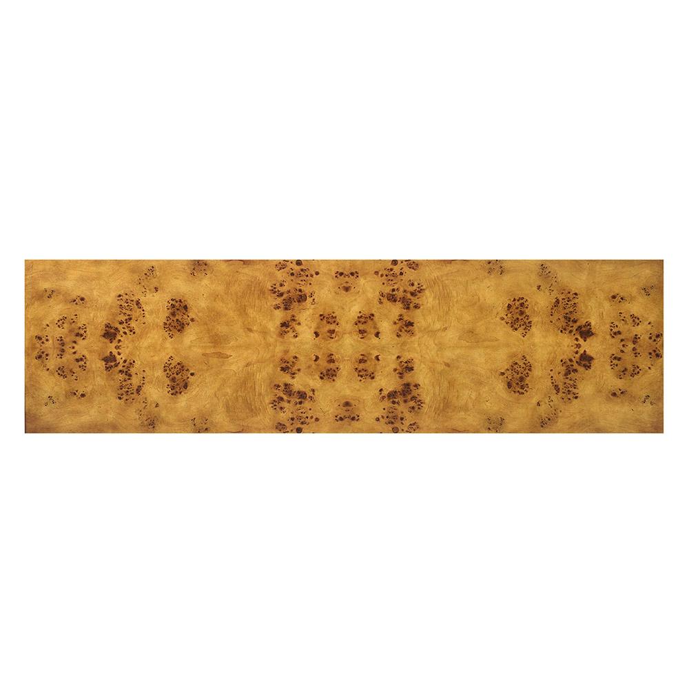 Vietnamese Modern Burl Wood Console Table For Sale