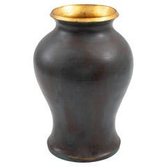 Moderne moderne Vase von Burts Cason Studio Art Pottery