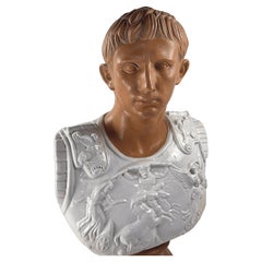 Modern Bust of a Roman Soldier