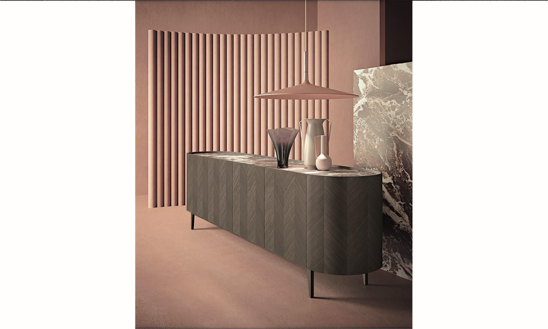 Moderne Anrichte von Carpanelli Alfea aus Edelholz (Italienisch) im Angebot