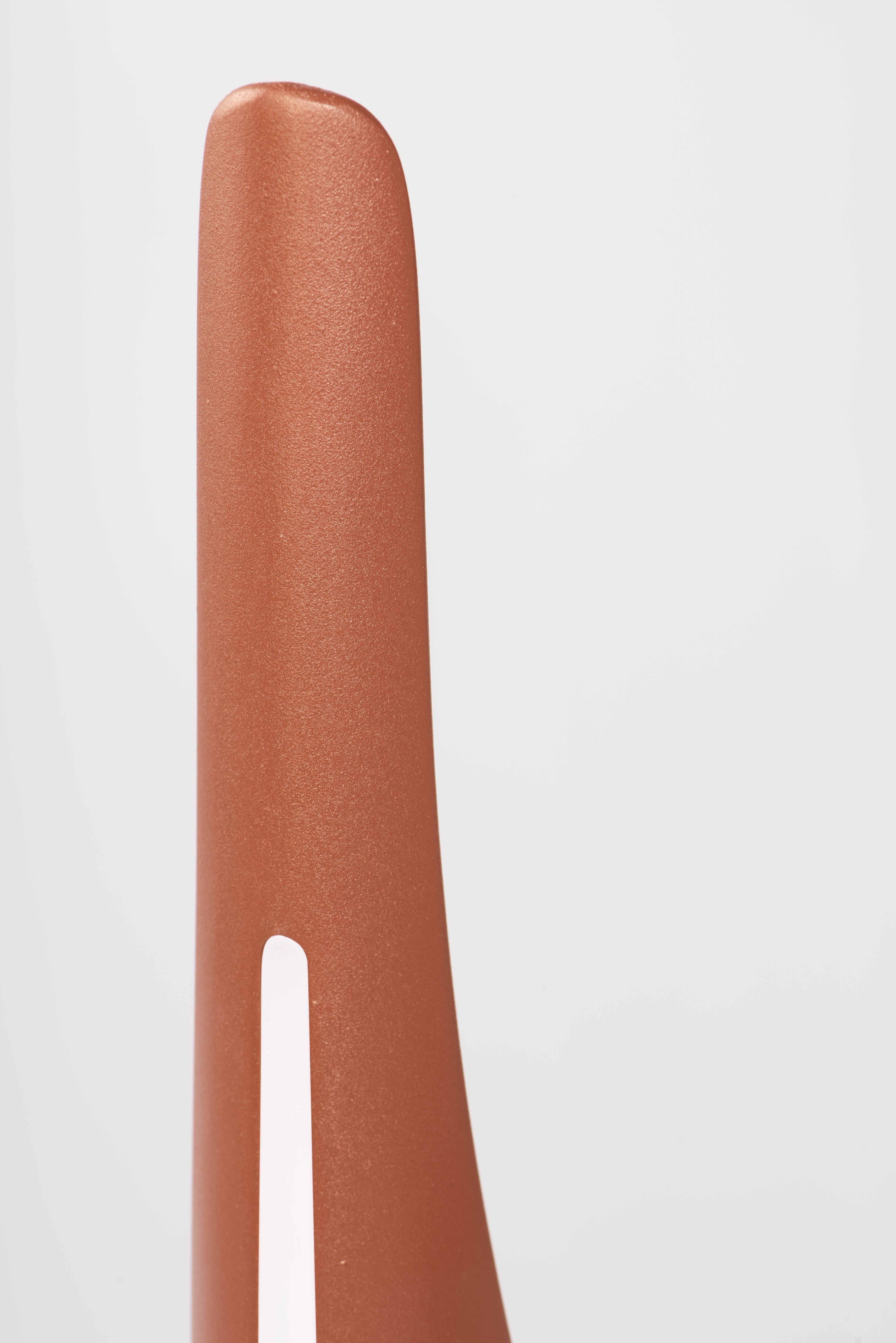 Modern by Cyril Rumpler Handmade Table Light Aluminium Silhouette Copper For Sale 12