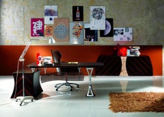 Modern by Giuseppe Carpanelli Cartesio Writing Desk in Ebony