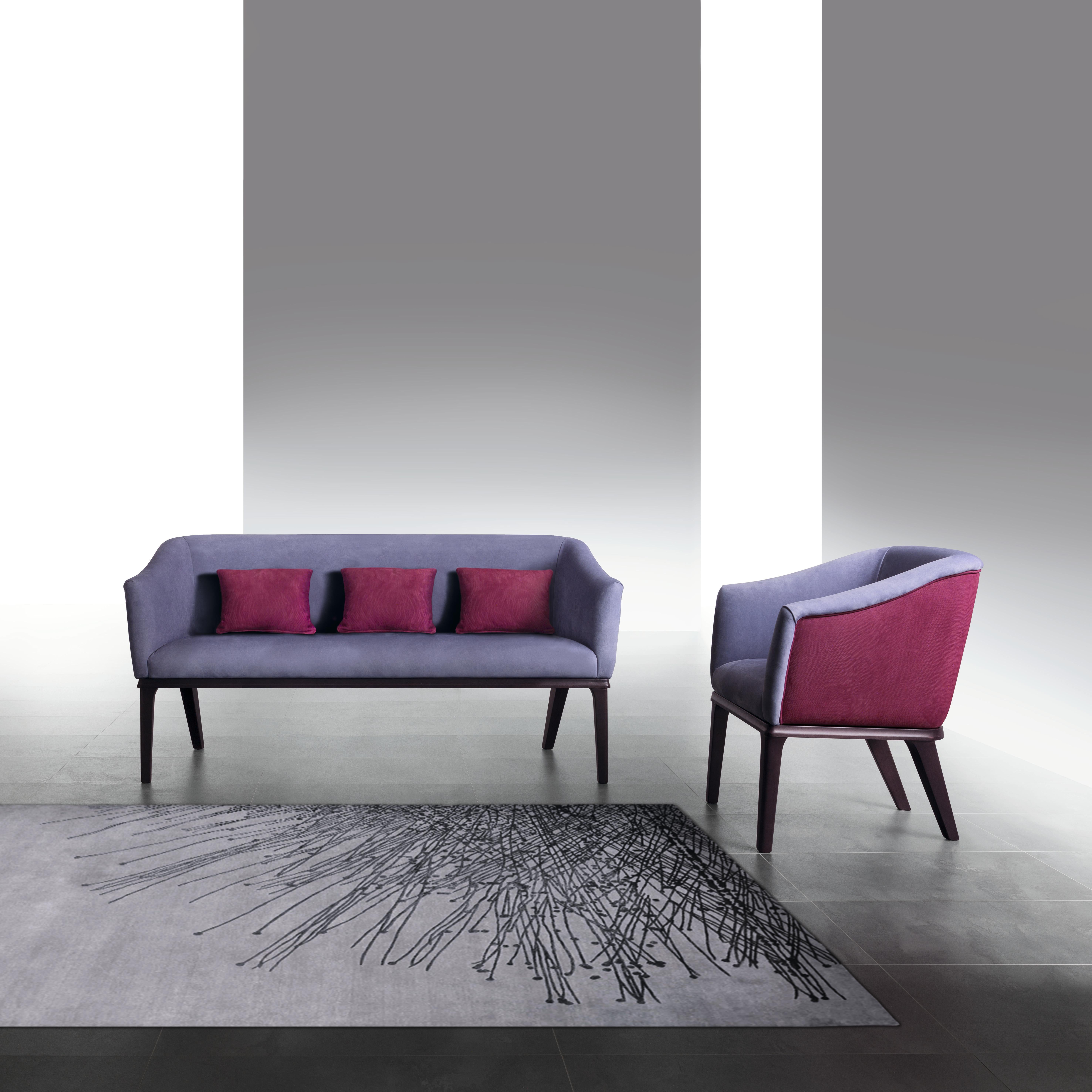 Modern by Giuseppe Carpanelli Club Sofa In New Condition For Sale In Desio, IT
