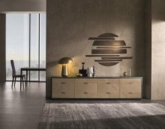 Moderno de Giuseppe Carpanelli Aparador de madera Desyo Lux Sycomoro