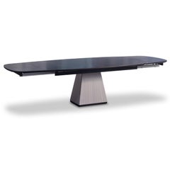 Modern by Giuseppe Carpanelli Extendible Table 2019 Sycomoro and Pama Wood