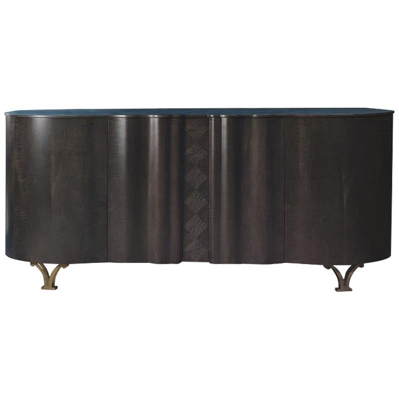 Modern by Giuseppe Carpanelli Mistral Inlaid Sideboard For Sale