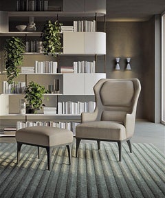 Pouf moderno di Giuseppe Carpanelli Ara