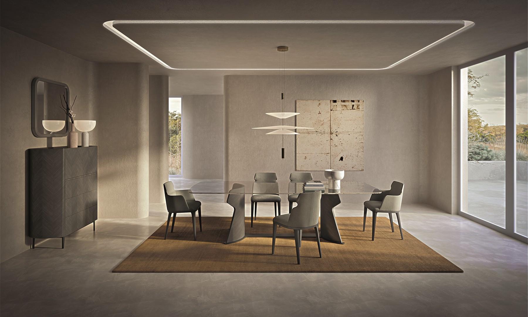 XXI secolo e contemporaneo Sedia moderna di Giuseppe Carpanelli Shape in vendita
