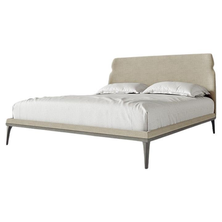 Modern by Giuseppe, gepolstertes Bett in Carpanelli-Form 