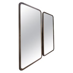 Espejo rectangular con piel Modern by Giuseppe Carpanelli Sofia