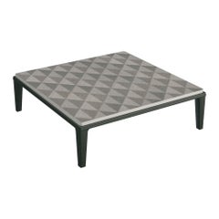 Modern by Giuseppe Carpanelli Quadratischer kleiner Tisch mit Intarsien