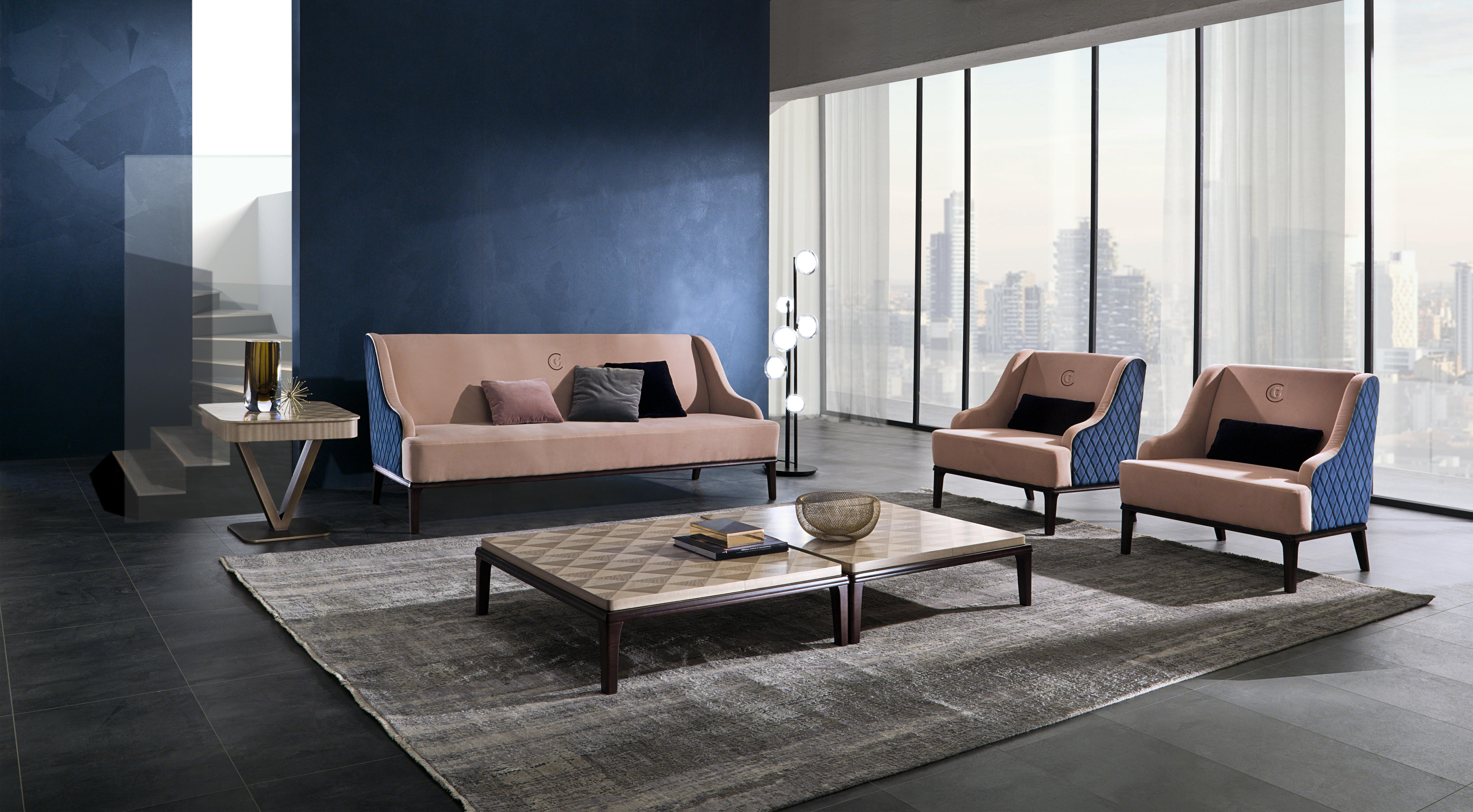 Modern by Giuseppe Carpanelli Square Sofa In New Condition For Sale In Desio, IT