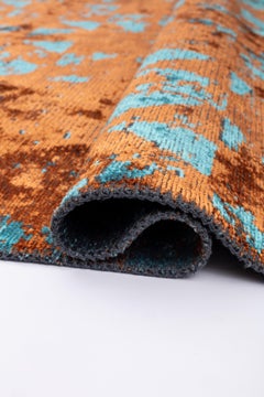 Modern Camouflage Luxury Hand-Finished Area Rug
