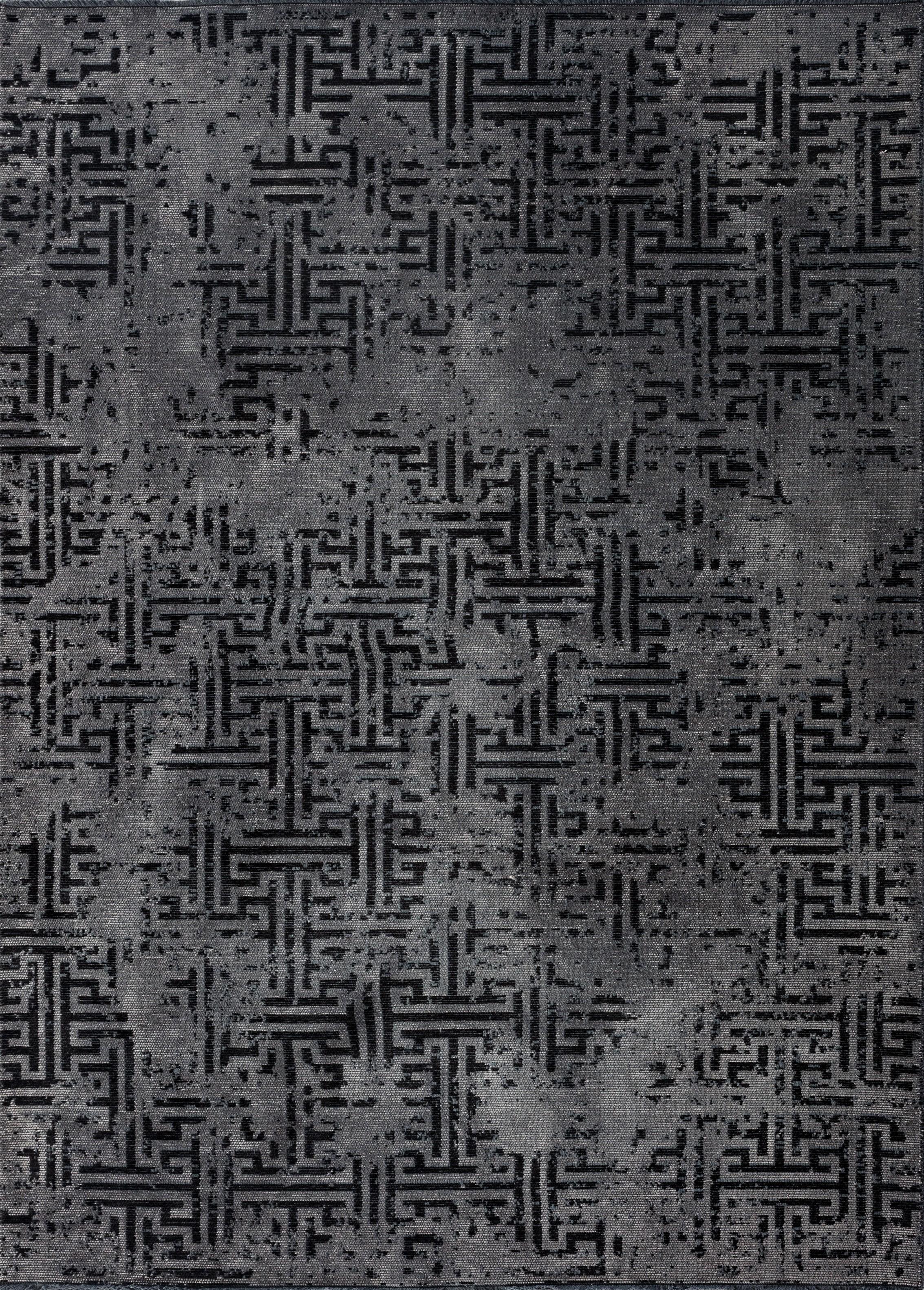 in vendita:  (Grigio) Tappeto di lusso Camouflage moderno rifinito a mano