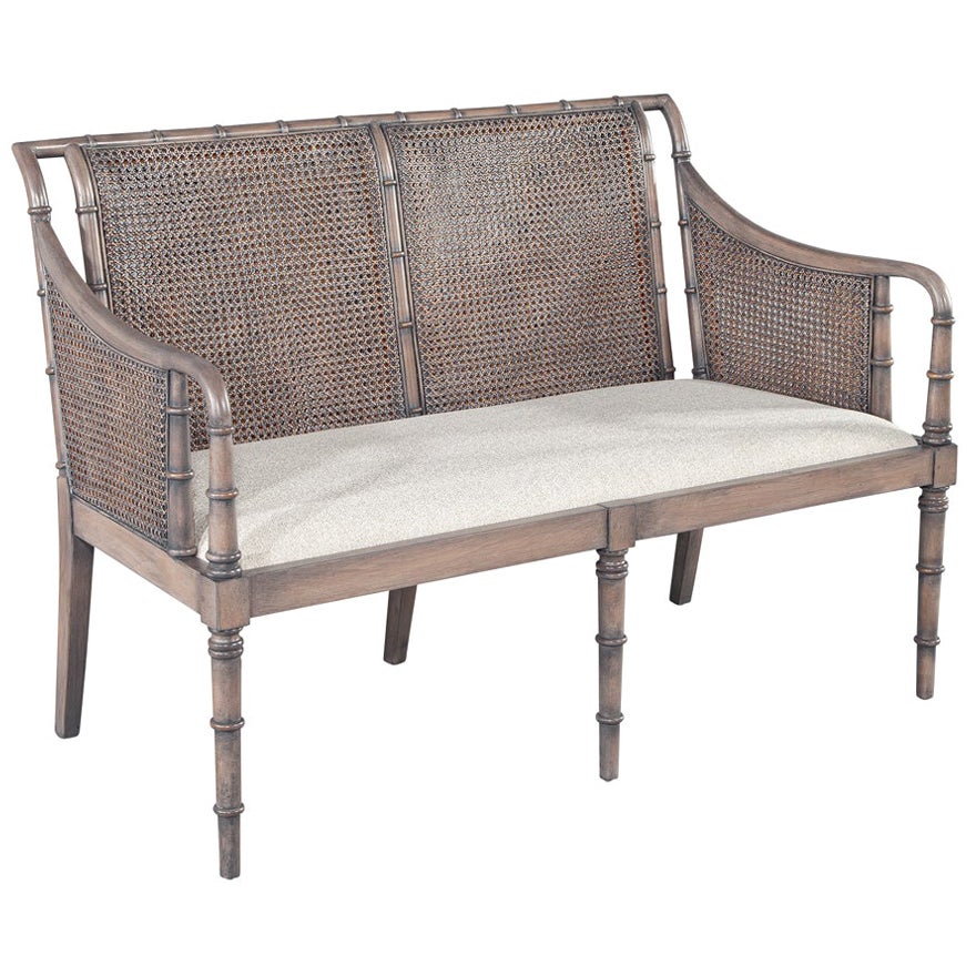 Modern Cane Bench