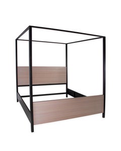 Modern Canopy King Size Bed Frame