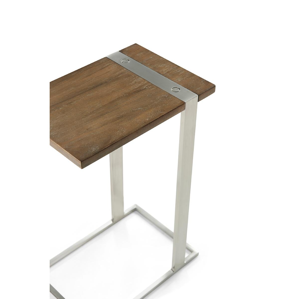Modern Cantilever Accent Table IV In New Condition For Sale In Westwood, NJ