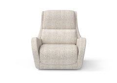Modern Capelinhos Swivel Lounge Chair, DEDAR Jacquard Chenille, by Greenapple