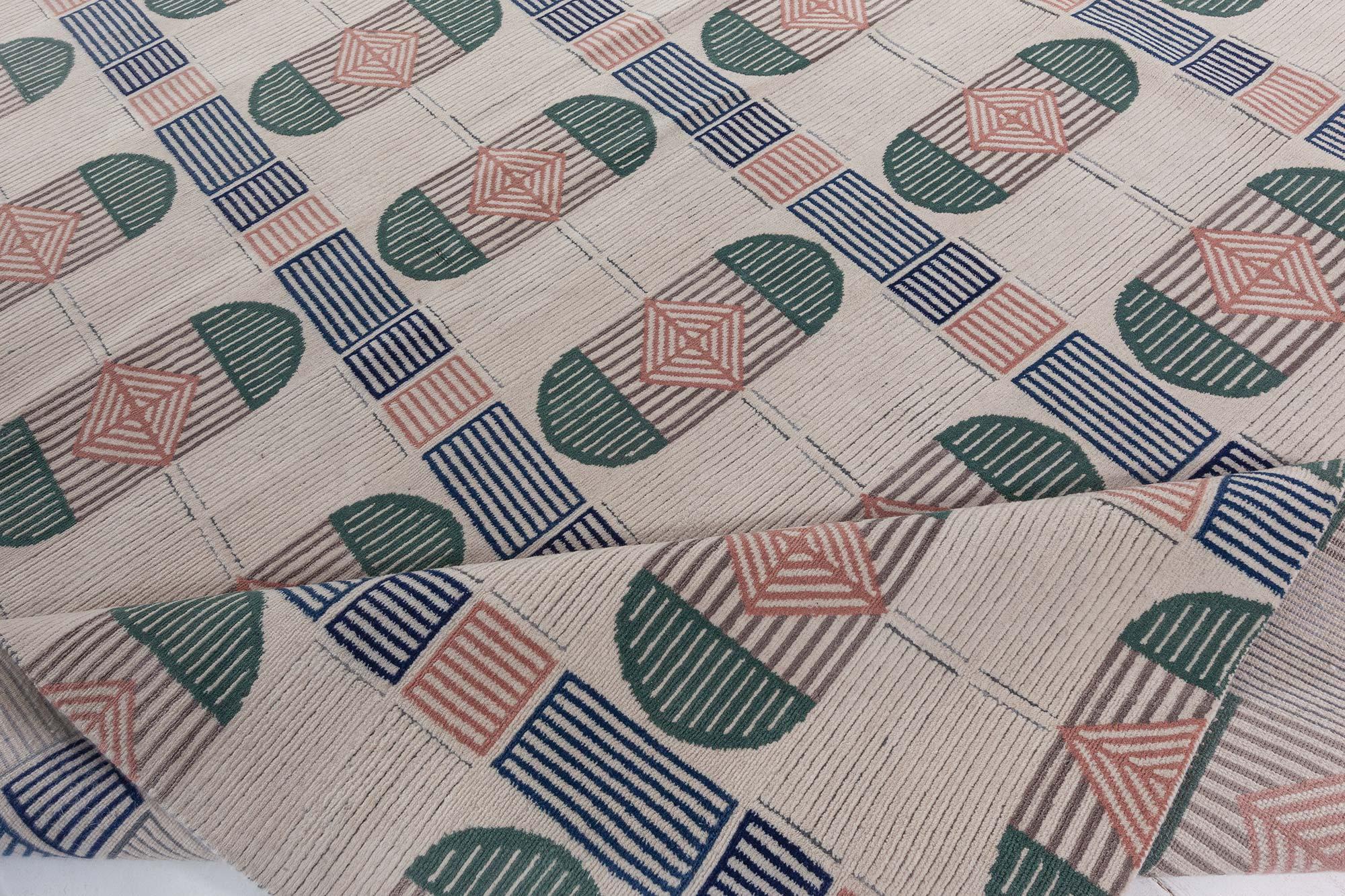 Wool Modern Capsule Rug by Doris Leslie Blau For Sale