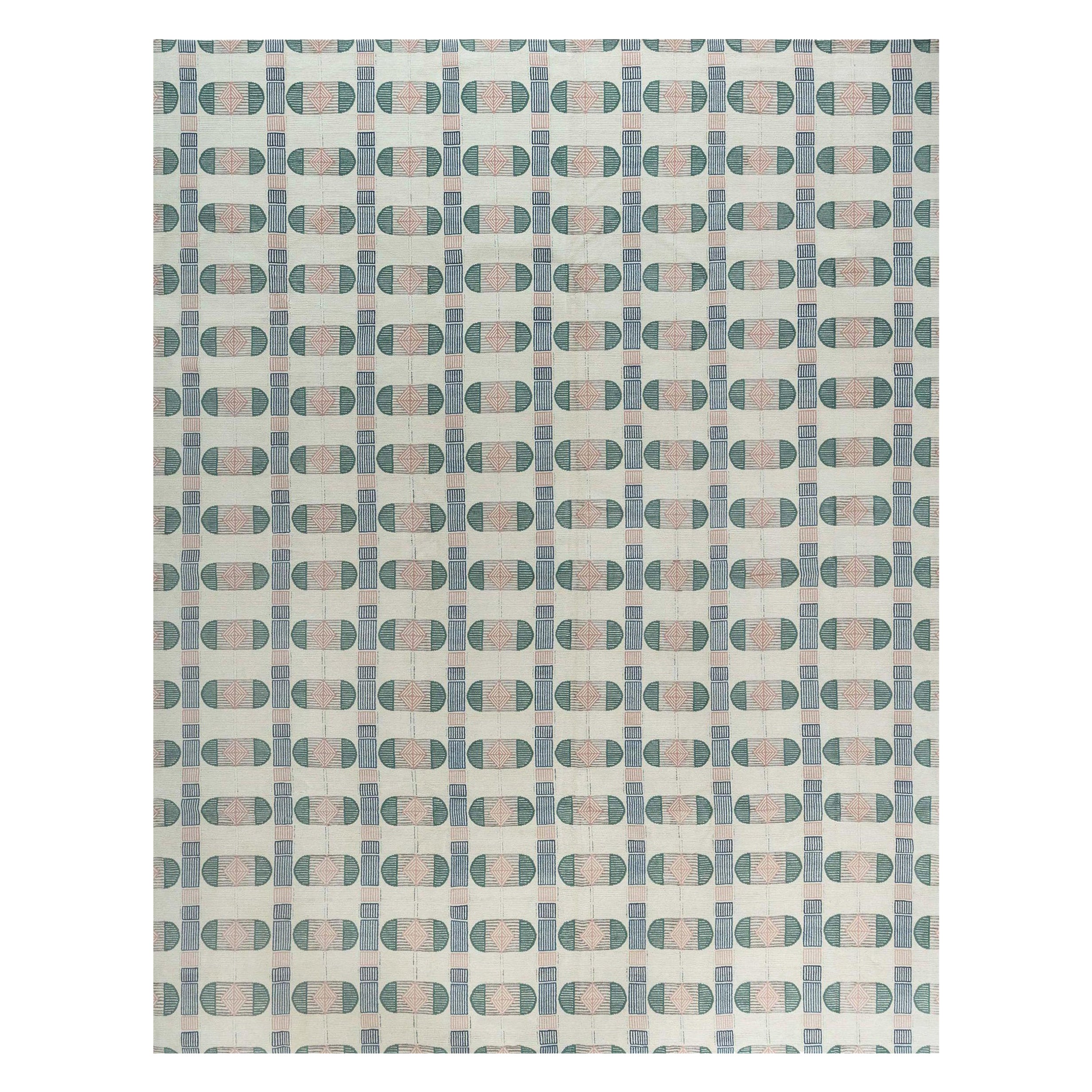 Modern Capsule Rug by Doris Leslie Blau For Sale