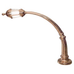 Modern Cast Polished Bronze Limited Edition Floor Lamp Studio Job Handmade