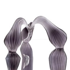 Modern Cast Resin Scale Model Sculpture in Black “The Arrangement” by Karen Atta