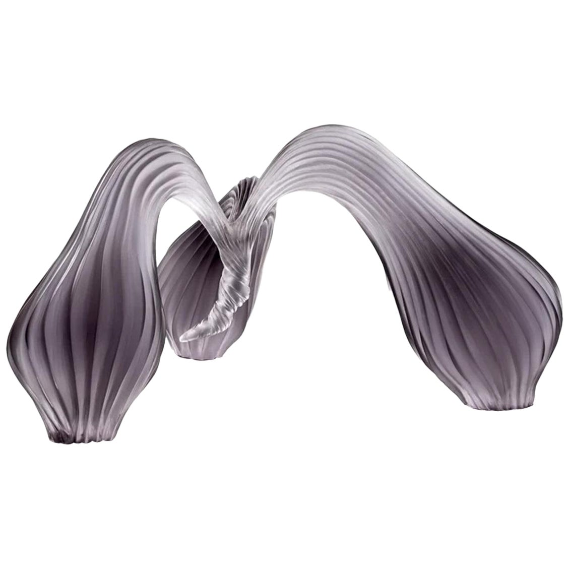 Modern Cast Resin Scale Model Sculpture in Black “The Arrangement” by Karen Atta For Sale