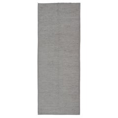Modern Casual Gallery Runner in Neutral Tones with Cream & Ivory 7'0 x 18'4