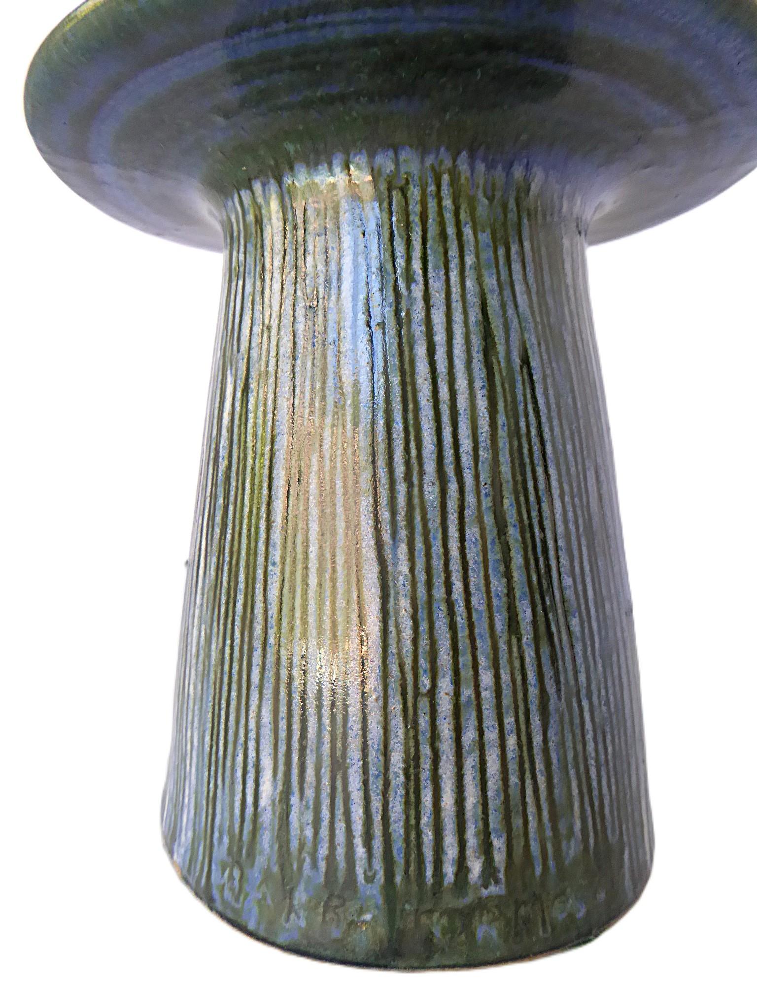 Espagnol Vase moderne catalan en céramique à double face Isabel Barba-Formosa Espagne 1970 en vente