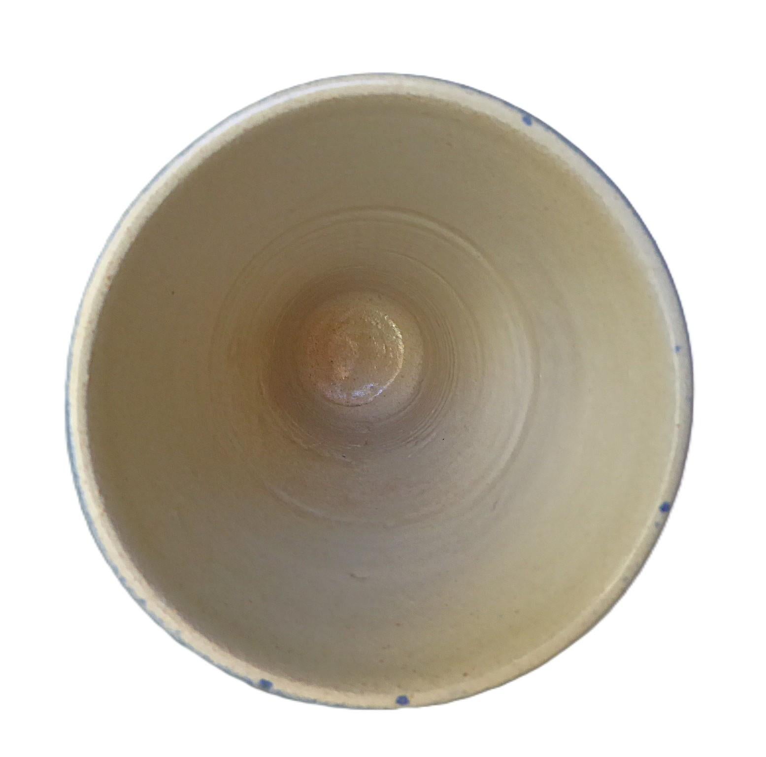 Céramique Vase moderne catalan en céramique à double face Isabel Barba-Formosa Espagne 1970 en vente