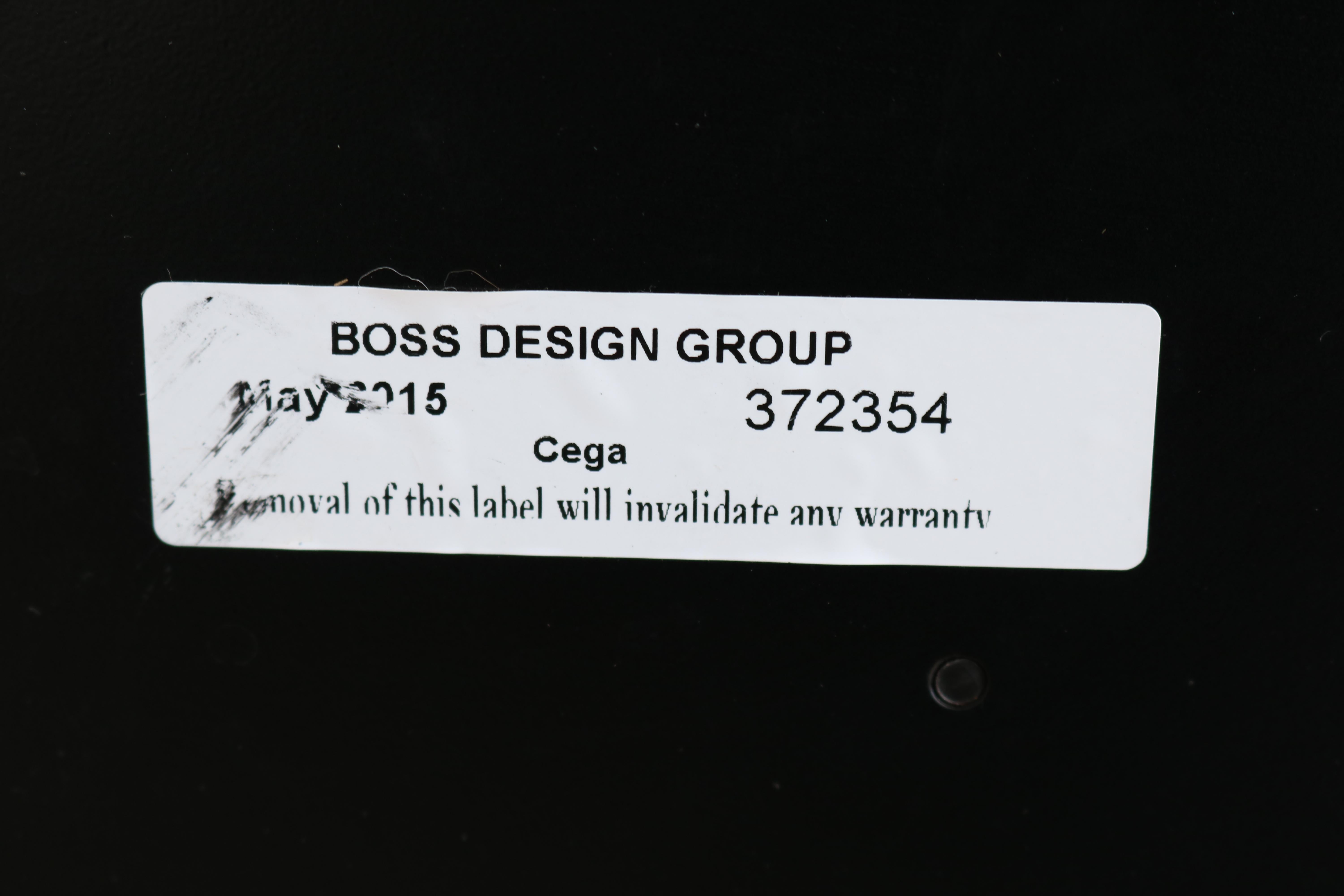 Modern Cega High Back Swivel Lounge Chair by Boss Design Made in United Kingdom For Sale 6