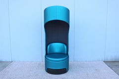 Modern Cega High Back Swivel Lounge Chair by Boss Design Made in United Kingdom