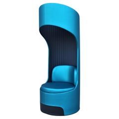 Modern Cega High Back Swivel Lounge Chair by Boss Design Made in United Kingdom