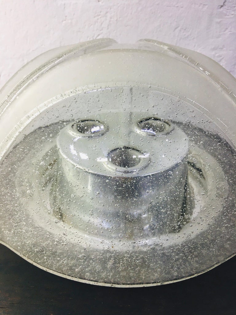 Modern Ceiling Light with Bubble Glass from the 1960s For Sale at 1stDibs
