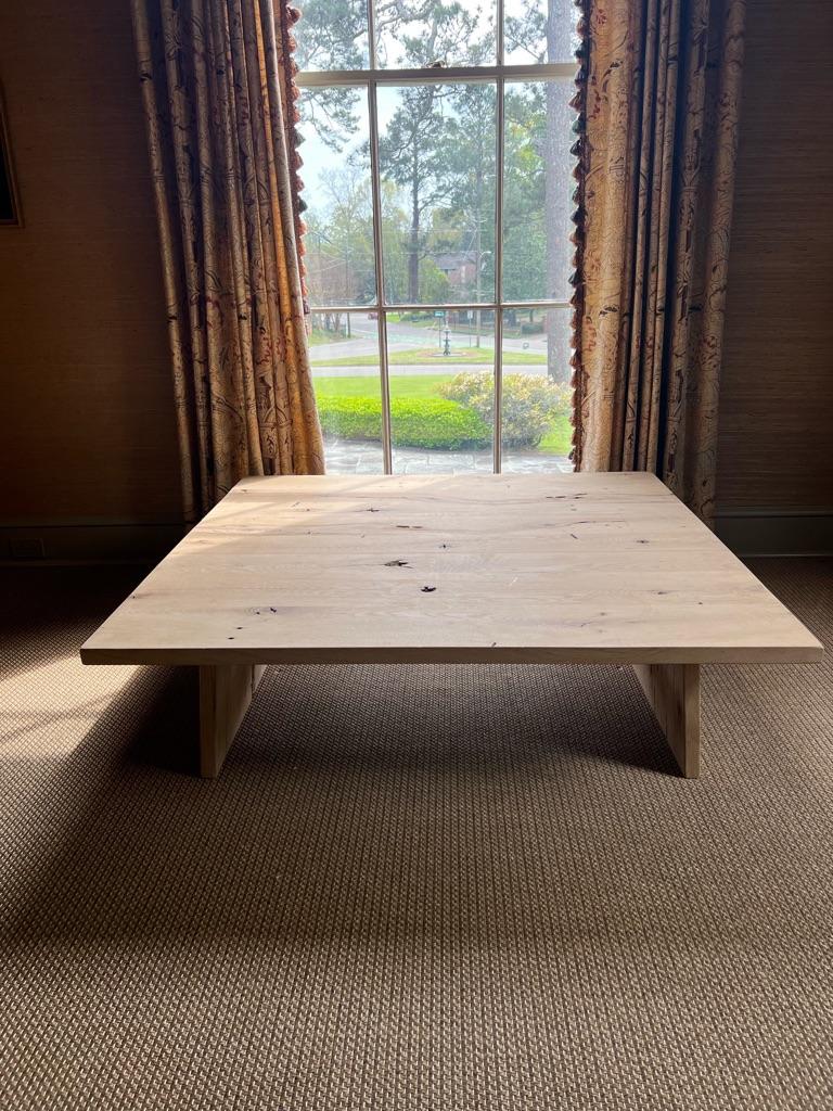 The Estrada
Enhance your living space with our stunning solid white oak square center table, meticulously crafted to blend timeless elegance with modern functionality. This table serves as a perfect centerpiece for any room. The square shape offers