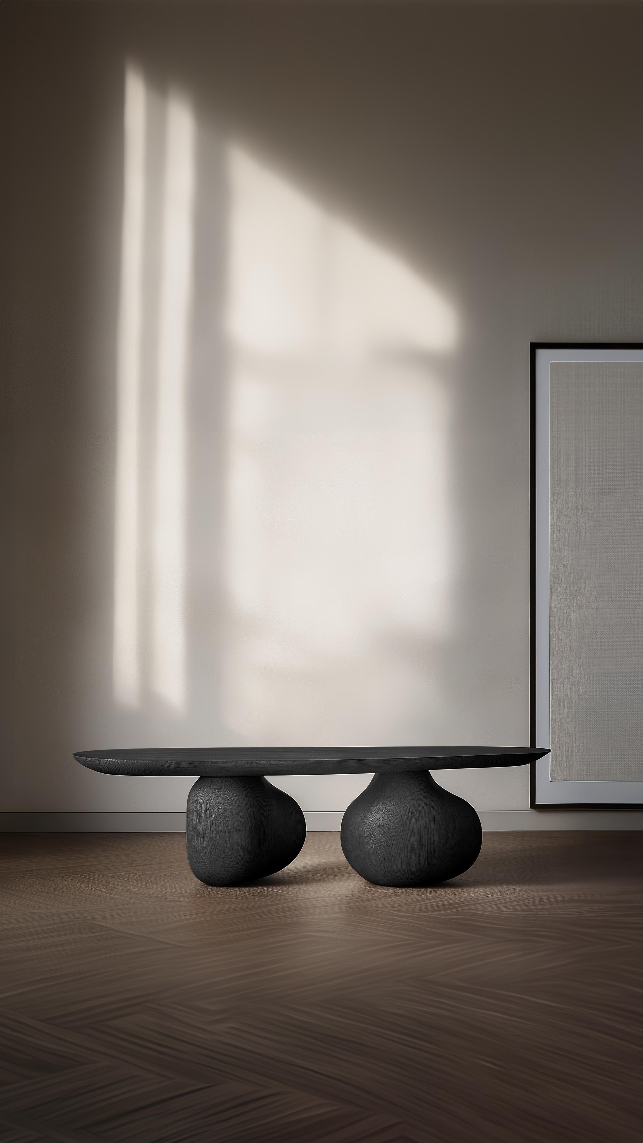 Legno massiccio Tavolo da centro moderno Serie 56 - Sereno di Joel Escalona per spazi contemporanei in vendita