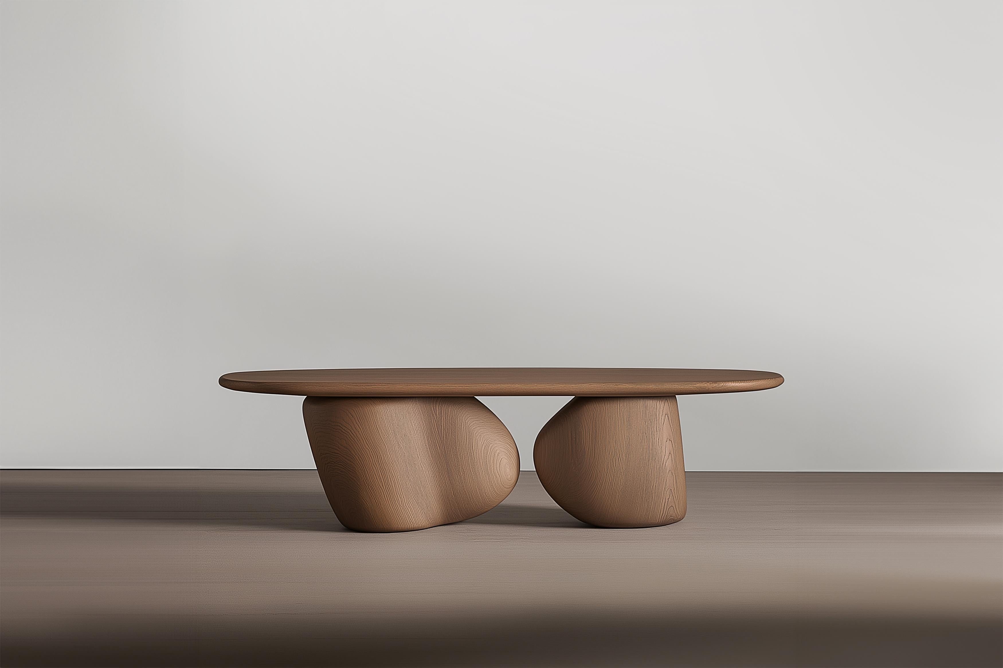 Moderner Mitteltisch Serie 88 - Sereno von Joel Escalona mit skulpturalen Formen (Brutalismus) im Angebot