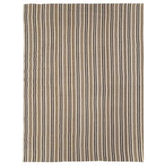 Tappeto Kilim a trama piatta turco del secolo moderno, fatto a mano, di grandi dimensioni per una stanza